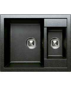 Купить Кухонная каменная мойка TOLERO Classic R-109 черная (765605) по цене 10600 руб., в Санкт-Петебруге в интернет магазине 100-Систем, а также дургие товары TOLERO из раздела Двойные мойки и Кухонные мойки