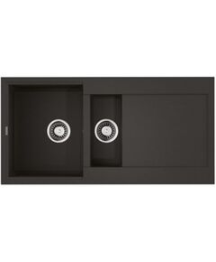 Купить Кухонная мойка Omoikiri Sakaime 100-2-BL (4993892) по цене 42888 руб., в Санкт-Петебруге в интернет магазине 100-Систем, а также дургие товары Omoikiri из раздела Двойные мойки и Кухонные мойки