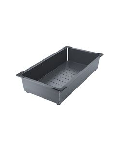 Купить Коландер, нерж. сталь, графит, 426*231, Kitchen Line, IDDIS, KOL23GMi59 (kol23gmi59) по цене 6100 руб., в Санкт-Петебруге в интернет магазине 100-Систем, а также дургие товары IDDIS из раздела Комплектующие и Кухонные мойки
