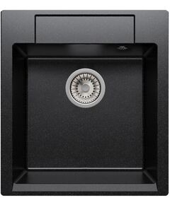 Купить Кухонная каменная мойка Polygran ARGO-460 черная (444676) по цене 6300 руб., в Санкт-Петебруге в интернет магазине 100-Систем, а также дургие товары POLYGRAN из раздела Накладные мойки и Кухонные мойки