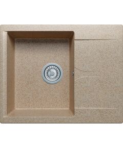 Купить Кухонная каменная мойка Polygran GALS-620 песочный (444546) по цене 7600 руб., в Санкт-Петебруге в интернет магазине 100-Систем, а также дургие товары POLYGRAN из раздела Накладные мойки и Кухонные мойки
