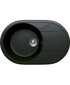 Купить Кухонная каменная мойка TOLERO Classic R-116 черная (472946) по цене 9100 руб., в Санкт-Петебруге в интернет магазине 100-Систем, а также дургие товары TOLERO из раздела Накладные мойки и Кухонные мойки