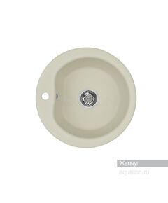 Купить Мойка для кухни из литого мрамора AQUATON Мида круглая жемчуг 1A712732MD240 (1a712732md240) по цене 6684.7 руб., в Санкт-Петебруге в интернет магазине 100-Систем, а также дургие товары AQUATON из раздела Накладные мойки и Кухонные мойки