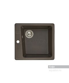 Купить Мойка для кухни из литого мрамора AQUATON Парма квадратная кофе 1A713032PM280 (1a713032pm280) по цене 9156.7 руб., в Санкт-Петебруге в интернет магазине 100-Систем, а также дургие товары AQUATON из раздела Накладные мойки и Кухонные мойки