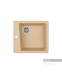 Купить Мойка для кухни из литого мрамора AQUATON Парма квадратная латте 1A713032PM260 (1a713032pm260) по цене 9156.7 руб., в Санкт-Петебруге в интернет магазине 100-Систем, а также дургие товары AQUATON из раздела Накладные мойки и Кухонные мойки