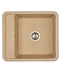 Купить Мойка для кухни из литого мрамора AQUATON Беллис 57 песочный 1A724932BS220 (1a724932bs220) по цене 11525.7 руб., в Санкт-Петебруге в интернет магазине 100-Систем, а также дургие товары AQUATON из раздела Накладные мойки и Кухонные мойки