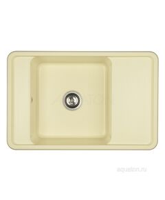 Купить Мойка для кухни из литого мрамора AQUATON Беллис 78 шампань 1A725032BS290 (1a725032bs290) по цене 14203.7 руб., в Санкт-Петебруге в интернет магазине 100-Систем, а также дургие товары AQUATON из раздела Накладные мойки и Кухонные мойки