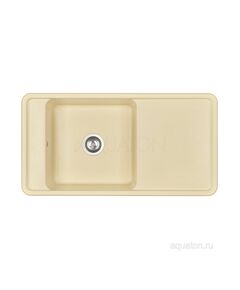Купить Мойка для кухни из литого мрамора AQUATON Беллис 97 шампань 1A725132BS290 (1a725132bs290) по цене 18632.7 руб., в Санкт-Петебруге в интернет магазине 100-Систем, а также дургие товары AQUATON из раздела Накладные мойки и Кухонные мойки