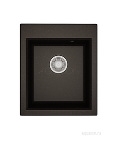 Купить Мойка для кухни из литого мрамора AQUATON Линеа 43 кофе 1A732932LW280 (1a732932lw280) по цене 9053.7 руб., в Санкт-Петебруге в интернет магазине 100-Систем, а также дургие товары AQUATON из раздела Накладные мойки и Кухонные мойки