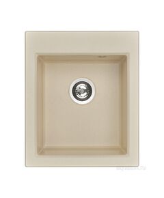 Купить Мойка для кухни из литого мрамора AQUATON Линеа 43 шампань 1A732932LW290 (1a732932lw290) по цене 9053.7 руб., в Санкт-Петебруге в интернет магазине 100-Систем, а также дургие товары AQUATON из раздела Накладные мойки и Кухонные мойки
