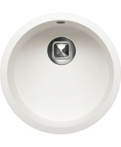 Купить Кухонная каменная мойка TOLERO Classic R-104 белая (067319) по цене 6600 руб., в Санкт-Петебруге в интернет магазине 100-Систем, а также дургие товары TOLERO из раздела Накладные мойки и Кухонные мойки