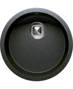 Купить Кухонная каменная мойка TOLERO Classic R-104 черная (067302) по цене 6600 руб., в Санкт-Петебруге в интернет магазине 100-Систем, а также дургие товары TOLERO из раздела Накладные мойки и Кухонные мойки