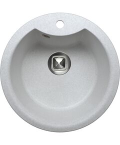 Купить Кухонная каменная мойка TOLERO Classic R-108E серая металлик (825064) по цене 7500 руб., в Санкт-Петебруге в интернет магазине 100-Систем, а также дургие товары TOLERO из раздела Накладные мойки и Кухонные мойки