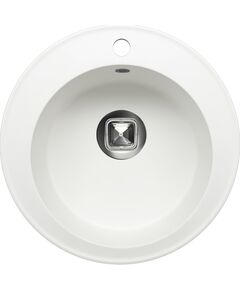 Купить Кухонная каменная мойка TOLERO Classic R-108 белая (765452) по цене 7500 руб., в Санкт-Петебруге в интернет магазине 100-Систем, а также дургие товары TOLERO из раздела Накладные мойки и Кухонные мойки