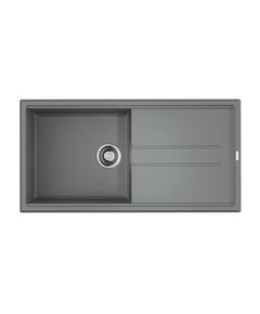 Купить Кухонная мойка Omoikiri Tedori 100-GR Tetogranit/leningrad grey (4993567) по цене 42088 руб., в Санкт-Петебруге в интернет магазине 100-Систем, а также дургие товары Omoikiri из раздела Накладные мойки и Кухонные мойки