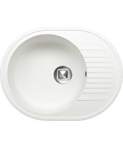 Купить Кухонная каменная мойка TOLERO Classic R-122 белая (765933) по цене 7500 руб., в Санкт-Петебруге в интернет магазине 100-Систем, а также дургие товары TOLERO из раздела Накладные мойки и Кухонные мойки