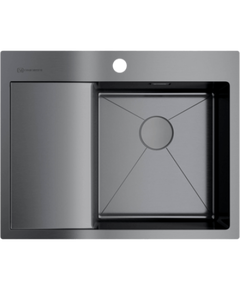Купить Кухонная мойка Omoikiri Akisame 65-GM-R (4973098) по цене 65888 руб., в Санкт-Петебруге в интернет магазине 100-Систем, а также дургие товары Omoikiri из раздела Накладные мойки и Кухонные мойки
