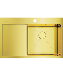 Купить Кухонная мойка Omoikiri Akisame 78-LG-R (4973086) по цене 68788 руб., в Санкт-Петебруге в интернет магазине 100-Систем, а также дургие товары Omoikiri из раздела Накладные мойки и Кухонные мойки