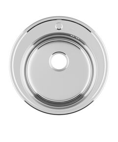 Купить Кухонная мойка Iddis Basic 51 BAS51P0i77 Полированный хром (bas51p0i77) по цене 5190 руб., в Санкт-Петебруге в интернет магазине 100-Систем, а также дургие товары IDDIS из раздела Накладные мойки и Кухонные мойки
