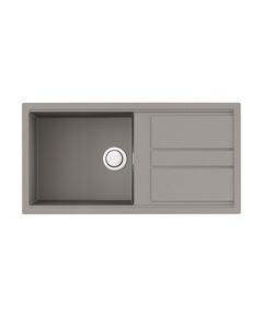 Купить Кухонная мойка Omoikiri Kitagawa 100-GR Artceramic/leningrad grey   (4993788) по цене 67588 руб., в Санкт-Петебруге в интернет магазине 100-Систем, а также дургие товары Omoikiri из раздела Накладные мойки и Кухонные мойки