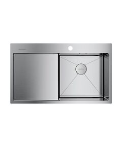 Купить Кухонная мойка Omoikiri Akisame 86-IN-R (4993763) по цене 59388 руб., в Санкт-Петебруге в интернет магазине 100-Систем, а также дургие товары Omoikiri из раздела Накладные мойки и Кухонные мойки