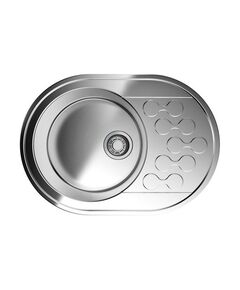 Купить Кухонная мойка Omoikiri Kasumigaura 65 4993727 IN Нержавеющая сталь (4993727) по цене 12988 руб., в Санкт-Петебруге в интернет магазине 100-Систем, а также дургие товары Omoikiri из раздела Накладные мойки и Кухонные мойки