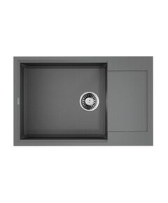 Купить Кухонная мойка Omoikiri Sakaime 78-LB-GR Tetogranit/leningrad grey (4993555) по цене 37188 руб., в Санкт-Петебруге в интернет магазине 100-Систем, а также дургие товары Omoikiri из раздела Накладные мойки и Кухонные мойки