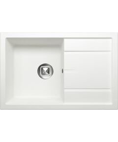 Купить Кухонная каменная мойка TOLERO Classic R-112 белая (765773) по цене 10900 руб., в Санкт-Петебруге в интернет магазине 100-Систем, а также дургие товары TOLERO из раздела Накладные мойки и Кухонные мойки