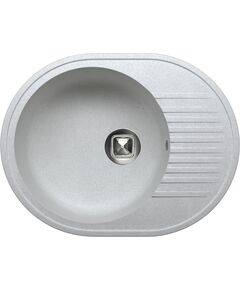 Купить Кухонная каменная мойка TOLERO Classic R-122 серая металлик (825101) по цене 7500 руб., в Санкт-Петебруге в интернет магазине 100-Систем, а также дургие товары TOLERO из раздела Накладные мойки и Кухонные мойки