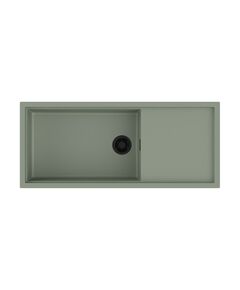 Купить Кухонная мойка Omoikiri Sintesi 116-WG Artceramic/wind green (4997123) по цене 105888 руб., в Санкт-Петебруге в интернет магазине 100-Систем, а также дургие товары Omoikiri из раздела Накладные мойки и Кухонные мойки