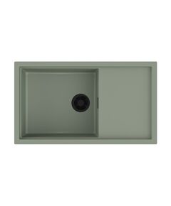 Купить Кухонная мойка Sintesi 86-WG Artceramic/wind green (4997133) по цене 69788 руб., в Санкт-Петебруге в интернет магазине 100-Систем, а также дургие товары Omoikiri из раздела Накладные мойки и Кухонные мойки