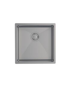 Купить Мойка, нерж.сталь, универсального монтажа, графит, 440*440,  Edifice, IDDIS, EDI44G0i77 (edi44g0i77) по цене 30790 руб., в Санкт-Петебруге в интернет магазине 100-Систем, а также дургие товары IDDIS из раздела Накладные мойки и Кухонные мойки
