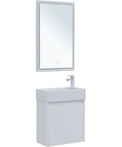 Купить Мебель для ванной Aquanet Nova Lite 50 белый глянец (с дверецей) (00302531) по цене 33868 руб., в Санкт-Петебруге в интернет магазине 100-Систем, а также дургие товары AQUANET из раздела Готовые решения для ванной комнаты и Мебель для ванной комнаты