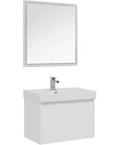 Купить Мебель для ванной Aquanet Nova Lite 75 белый (1 ящик) (242296) по цене 65123 руб., в Санкт-Петебруге в интернет магазине 100-Систем, а также дургие товары AQUANET из раздела Готовые решения для ванной комнаты и Мебель для ванной комнаты