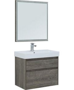Купить Мебель для ванной Aquanet Nova Lite 75 дуб рошелье (2 ящика) (242904) по цене 57102 руб., в Санкт-Петебруге в интернет магазине 100-Систем, а также дургие товары AQUANET из раздела Готовые решения для ванной комнаты и Мебель для ванной комнаты