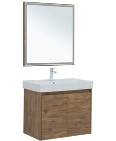 Купить Мебель для ванной Aquanet Nova Lite 75 дуб рустикальный (2 дверцы) (00302537) по цене 43308 руб., в Санкт-Петебруге в интернет магазине 100-Систем, а также дургие товары AQUANET из раздела Готовые решения для ванной комнаты и Мебель для ванной комнаты
