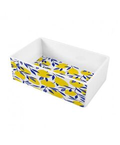 Купить Кухонная мойка Omoikiri Mikura 76-Lemon Natceramic/white (4993020) по цене 192088 руб., в Санкт-Петебруге в интернет магазине 100-Систем, а также дургие товары Omoikiri из раздела Фронтальные мойки и Кухонные мойки