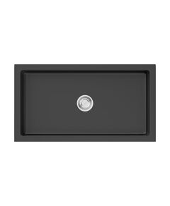 Купить Кухонная мойка Omoikiri Mikura 76-BL Natceramic/черный (4997075) по цене 115188 руб., в Санкт-Петебруге в интернет магазине 100-Систем, а также дургие товары Omoikiri из раздела Фронтальные мойки и Кухонные мойки