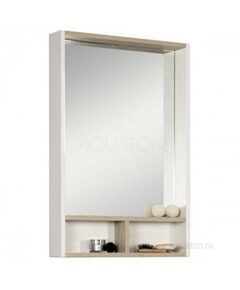 Купить Зеркало AQUATON Йорк 55 белый, ясень фабрик 1A173202YOAV0 (1a173202yoav0) по цене 5397.2 руб., в Санкт-Петебруге в интернет магазине 100-Систем, а также дургие товары AQUATON из раздела Зеркала и Мебель для ванной комнаты