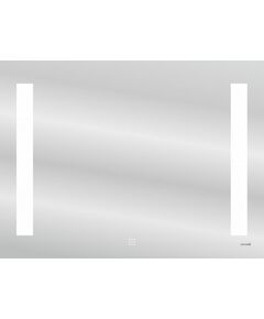 Купить Зеркало LED 020 base 80x60 с подсветкой прямоугольное (kn-lu-led020*80-b-os) по цене 5990 руб., в Санкт-Петебруге в интернет магазине 100-Систем, а также дургие товары CERSANIT из раздела Зеркала и Мебель для ванной комнаты