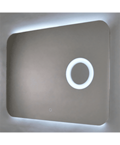 Купить Зеркало Aquanika Cosmo AQC6080RU30 800х600 мм LED подсветка, сенсорный выключатель, увеличительное зеркало (aqc6080ru30) по цене 9900.2 руб., в Санкт-Петебруге в интернет магазине 100-Систем, а также дургие товары  из раздела Зеркала и Мебель для ванной комнаты