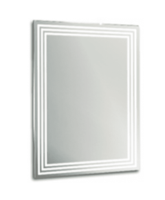 Купить Зеркало Aquanika Quadro AQQ6080RU06 600х800 мм сенсорный выключатель (aqq6080ru06) по цене 7100.14 руб., в Санкт-Петебруге в интернет магазине 100-Систем, а также дургие товары  из раздела Зеркала и Мебель для ванной комнаты