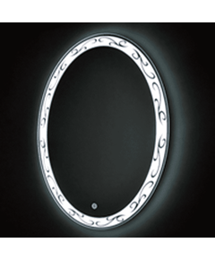 Купить Зеркало Aquanika Round AQR5777RU35 с подсветкой и сенсорным выключателем 57x77 см. (aqr5777ru35) по цене 8756.97 руб., в Санкт-Петебруге в интернет магазине 100-Систем, а также дургие товары  из раздела Зеркала и Мебель для ванной комнаты