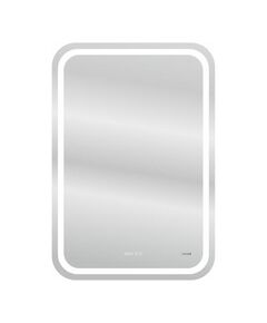 Купить Зеркало LED 051 design pro 55x80 с подсветкой bluetooth с антизапотеванием прямоугольное (kn-lu-led051*55-p-os) по цене 16990 руб., в Санкт-Петебруге в интернет магазине 100-Систем, а также дургие товары CERSANIT из раздела Зеркала и Мебель для ванной комнаты