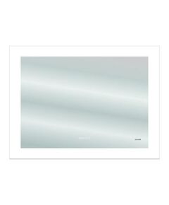 Купить Зеркало LED 060 design pro 80x60 с подсветкой часы с антизапотеванием прямоугольное (kn-lu-led060*80-p-os) по цене 12590 руб., в Санкт-Петебруге в интернет магазине 100-Систем, а также дургие товары CERSANIT из раздела Зеркала и Мебель для ванной комнаты