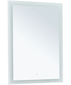 Купить Зеркало Гласс 60 LED цв. бел. глянец (274025) (274025) по цене 12520 руб., в Санкт-Петебруге в интернет магазине 100-Систем, а также дургие товары AQUANET из раздела Зеркала и Мебель для ванной комнаты