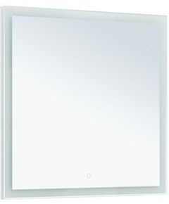 Купить Зеркало Гласс 80 LED цв. бел. глянец (274016) (274016) по цене 13655 руб., в Санкт-Петебруге в интернет магазине 100-Систем, а также дургие товары AQUANET из раздела Зеркала и Мебель для ванной комнаты
