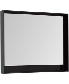 Купить Зеркало Милан 100 LED Черный глянец (306375) (306375) по цене 16450 руб., в Санкт-Петебруге в интернет магазине 100-Систем, а также дургие товары AQUANET из раздела Зеркала и Мебель для ванной комнаты
