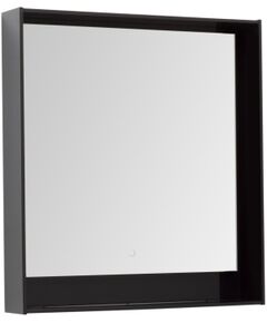 Купить Зеркало Милан 80 LED Черный глянец (306387) (306387) по цене 14290 руб., в Санкт-Петебруге в интернет магазине 100-Систем, а также дургие товары AQUANET из раздела Зеркала и Мебель для ванной комнаты
