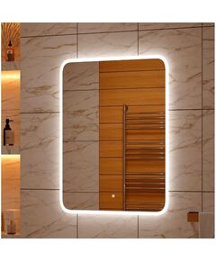 Купить Зеркало Континент Glamour LED 800х1200 (злп861) по цене 13250 руб., в Санкт-Петебруге в интернет магазине 100-Систем, а также дургие товары Континент из раздела Зеркала и Мебель для ванной комнаты